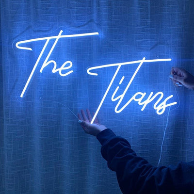 Mr and Mrs Wedding Neon Signs - Custom LED Neon Signs - SiniSign.com