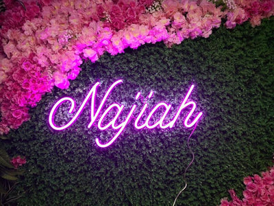 Custom Name Neon Sign LED - Custom LED Neon Signs - SiniSign.com