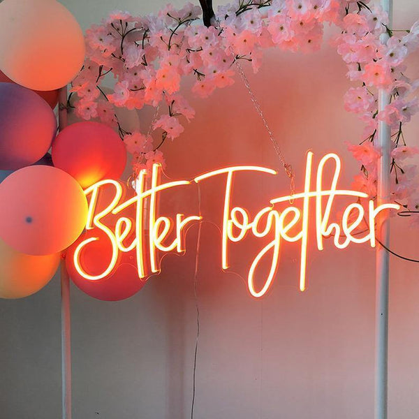 Better Together Wedding Sign